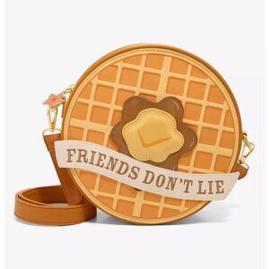 Loungefly Stranger Things Waffle Figural Scented Crossbody Bag NWT Exclusive